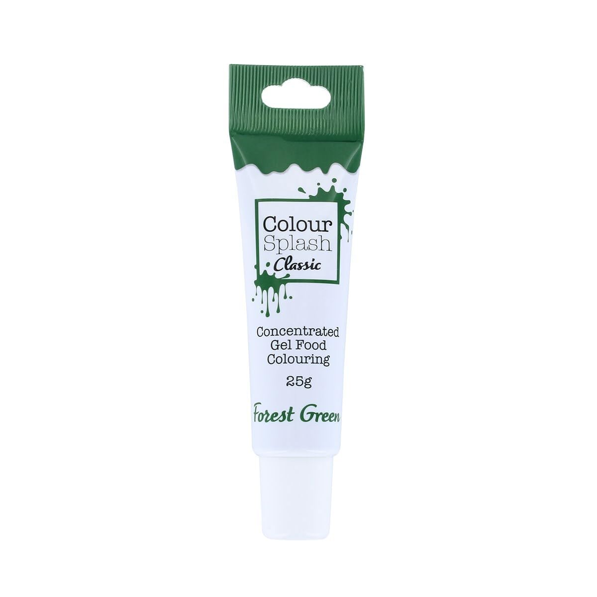 Culpitt Food Colouring Gel Tube, Highly Concentrated, 25g, Forest Green