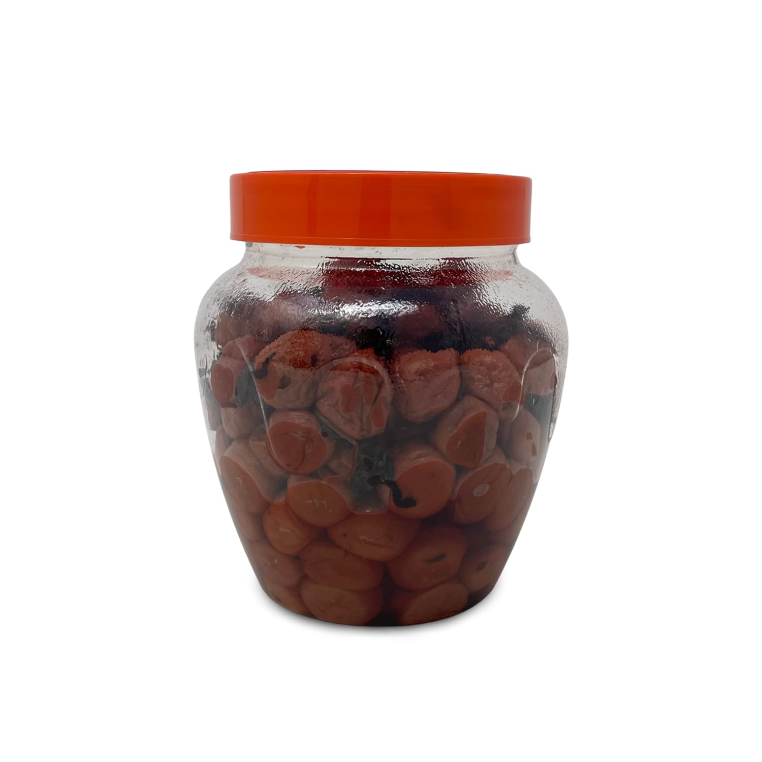 Shirakiku Salted Plums Shiso Ume PET | Japanese Umeboshi Plums for Vinaigrettes, Noodles, Sandwiches, & Rice Balls | High Fructo