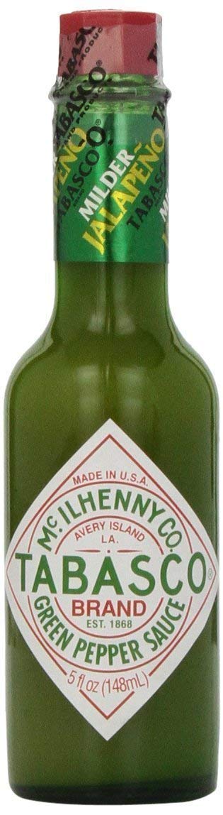 Tabasco Green Jalapeno Pepper Sauce 5 Ounce (Pack of 6)