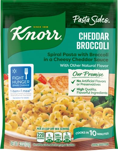 Knorr Cheddar Broccoli Pasta, 4.3 Oz