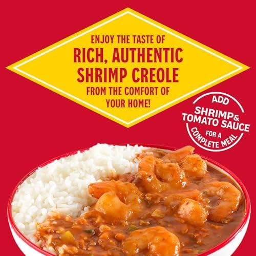 Louisiana New Orleans Style Shrimp Creole Base, 2.61oz (Pack of 6) - Classic New Orleans Flavor - Bring the Taste of Louisiana H