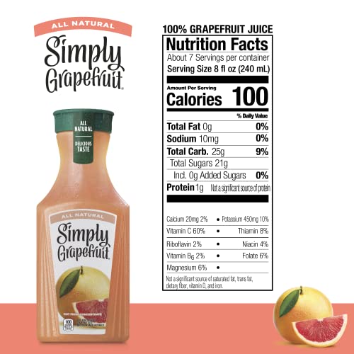 SMPLY JCE GRAPEFRUIT (6x52.00)