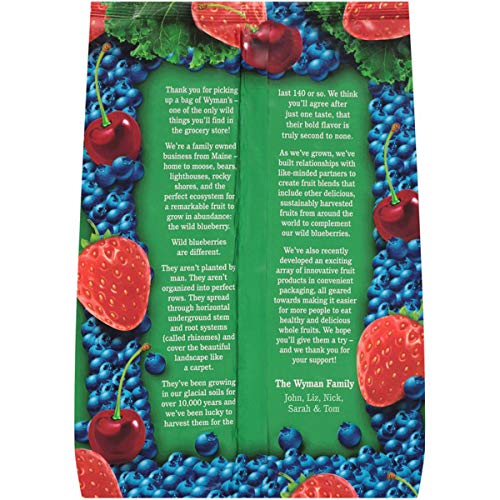 Wymans Cherry Berry & Kale, 3 lb (Pack of 1) - Strawberries, Cherries, Wild Blueberries & Kale