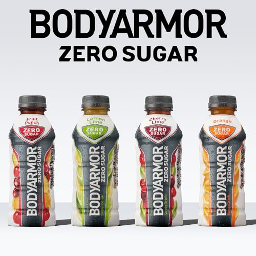 Bodyprotective Covering Zero Sugar Lemon Lime, Sugar Free Sports Drink - Low-Calorie Hydration - Natural Flavors With Potassium Packed Electrolytes, Antioxidants, And B-Vitamins, 16 Fl Oz (Pack Of 12)