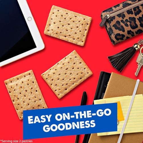 Pop-Tarts Toaster Pastries, Breakfast Foods, Kids Snacks, Unfrosted Brown Sugar Cinnamon (96 Pop-Tarts)