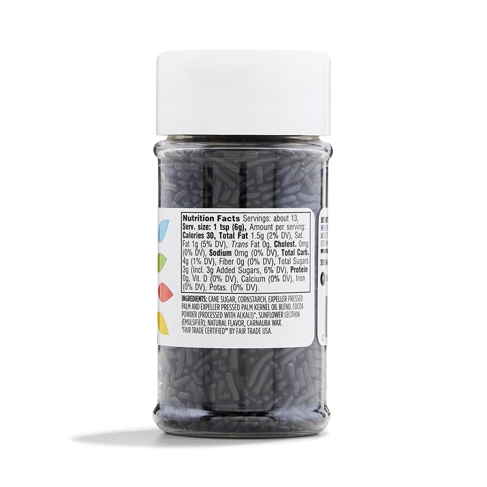 365 by Whole Foods Market, Chocolate Sprinkles, 2.75 Ounce