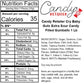 Candy Retailer Guts Extra Sour Candy Filled Gumballs 1 Lb