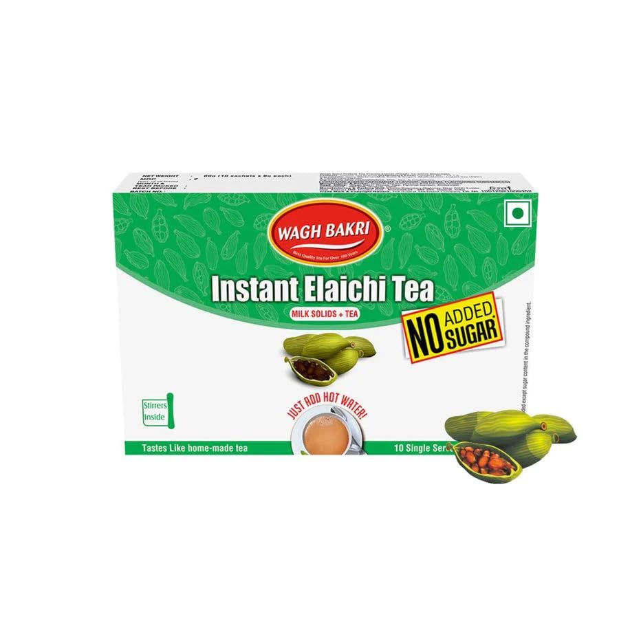 Wagh Bakri Elaichi Without Sugar Instant Tea Premix