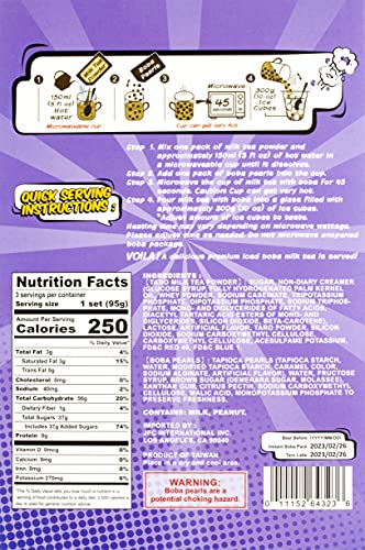 J-BASKET Taro Tea Boba Kit, 10 Ounce (Pack of 2)