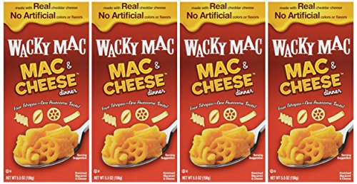 Wacky Macaroni + Cheese Dinner 5.5 OZ (Pack of 4)