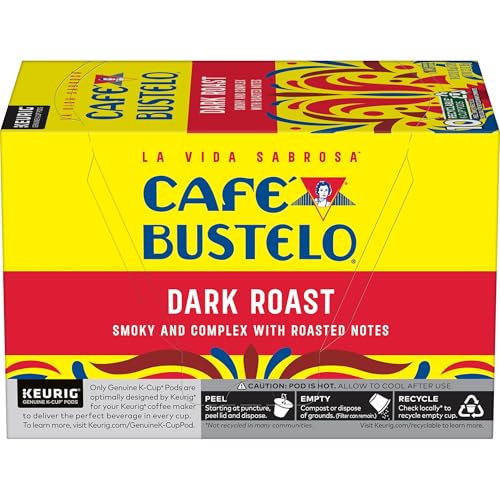 Caf? Bustelo Dark Roast 10 Count K-Cup