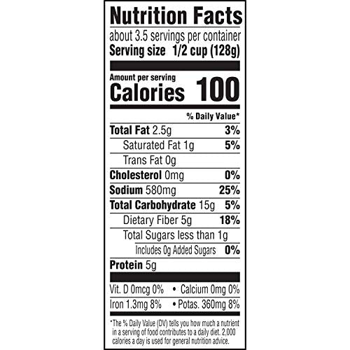 Rosarita Organic Refried Beans, 16 Oz., Pack of 12 - 100% Organic, Vegetarian, High Fiber