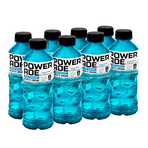 POWERADE ZERO Mixed Berry, 20 fl oz, 8 Pack