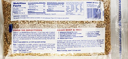Nishiki Premium Brown Rice, 2 Pound, Pack of 12, Brown Rice, Model 1029