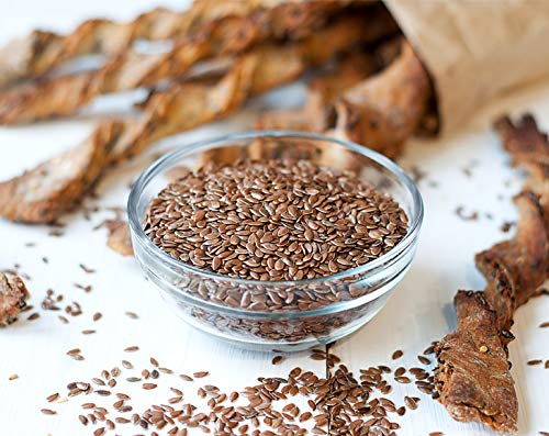 Food To Live - Brown Flax Seeds, 2 Pounds Raw Whole Flaxseed, Kosher, Vegan, Bulk. High Dietary Fiber Food. Rich In Omega-3 Fats. Great For Salads, Baked Goods, Smoothies, Oatmeal, And Yogurt.