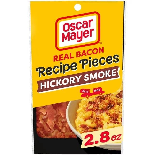 Oscar Mayer - Real Bacon Bits Recipe Pieces Ready To Serve, 2.8 Oz (Pack of 6)