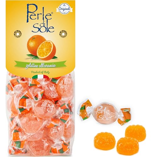 Perle di Sole Sorrento Orange Jellies — Italian Gelée (7 oz / 200g)