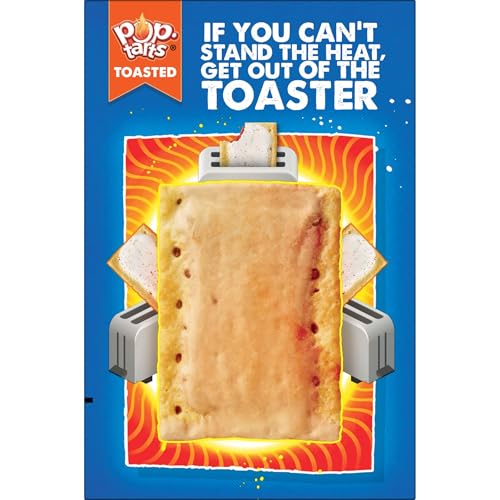 Pop-Tarts Toaster Pastries, Breakfast Foods, Kids Snacks, Unfrosted Brown Sugar Cinnamon (96 Pop-Tarts)