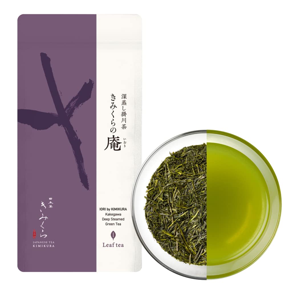 Top-Grade Fukamushi Sencha Green Tea Loose Leaf From Japan | Japanese Tea Kimikura | Iori By Kimikura (100G/3.5Oz)