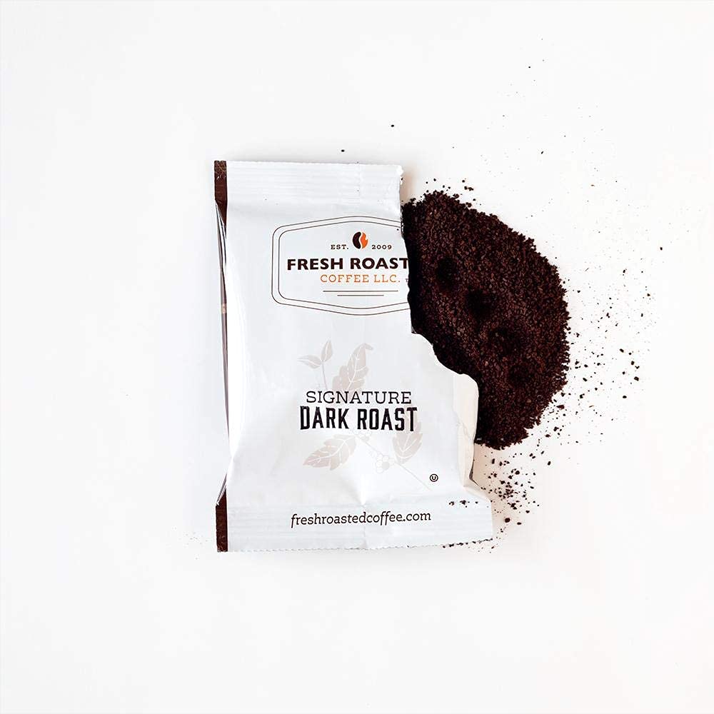 Fresh Roasted Coffee, Frc Dark Roast Blend, Pre-Ground Fractional Packs, 2.25 Ounce, 36 Count