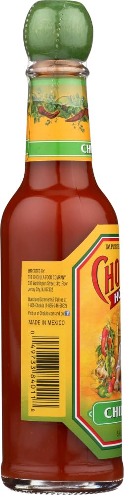 Cholula Hot Sauce Chili Lime, 5 Ounce (Pack of 4)