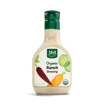 365 by Whole Foods Market Organic Ranch Dressing, 16 Fl Oz, Pack of 1