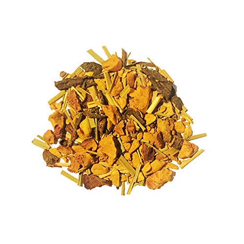 Harney & Sons Organic Ginger Turmeric | Bag Of 50 Sachets W/Organic Apple, Organic Ginger, Organic Lemongrass, And Organic Hibis