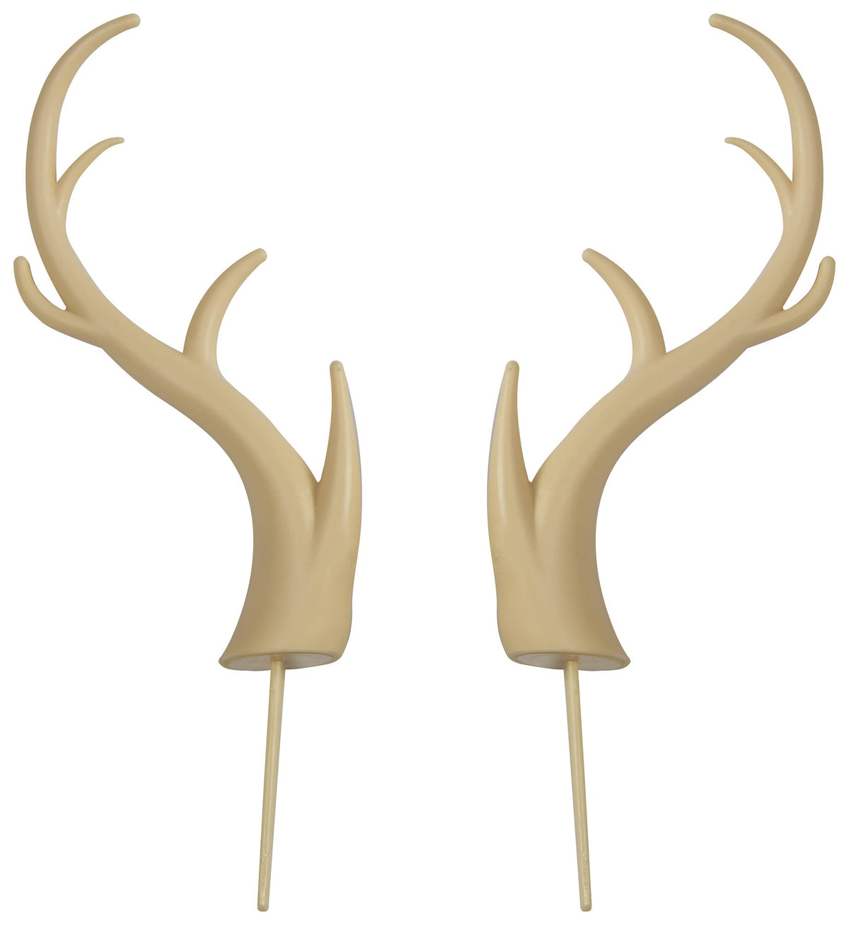 Decoset Antlers Creations Cake Topper For Birthdays And Parties, Decopac Cake Decorating 2-Pc Decorations Set