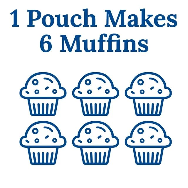 Martha White Muffin Mix Apple Cinnamon 7.0 Oz. (Pack Of 6)