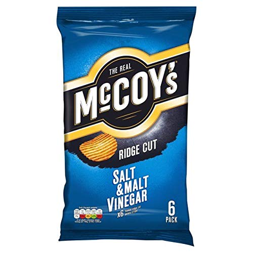 McCoys Ridge Cut Salt & Vinegar 27g x - 6 per pack