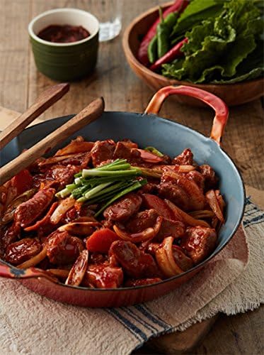 Gochujang Korean Red Chili Pepper Paste, Mild Hot Sauce, Spicy, Sweet And Savory Korean Traditional Fermented Condiment, 2.2Lb (1Kg)