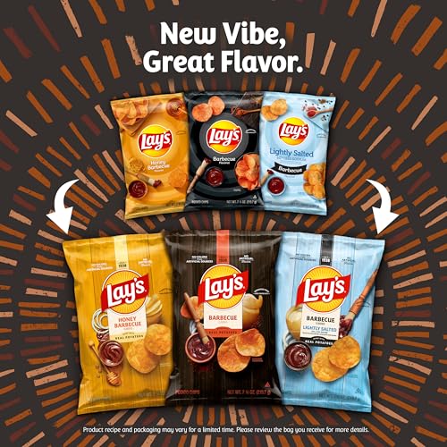Lays Potato Chips Variety Pack, 1 oz Bags, (21 Pack) (Packaging and Formula May Vary)