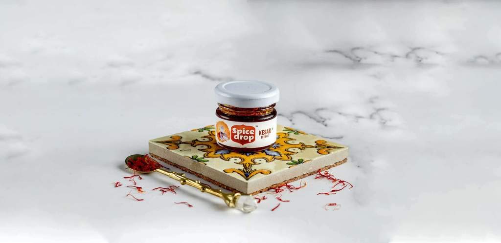 Spice Drop Saffron Extract | Pure Kashmiri Kesar | Tea, Kheer, Kesar Milk, Cooking, Baking, Biryani, Dessert | Rich Flavor Aroma