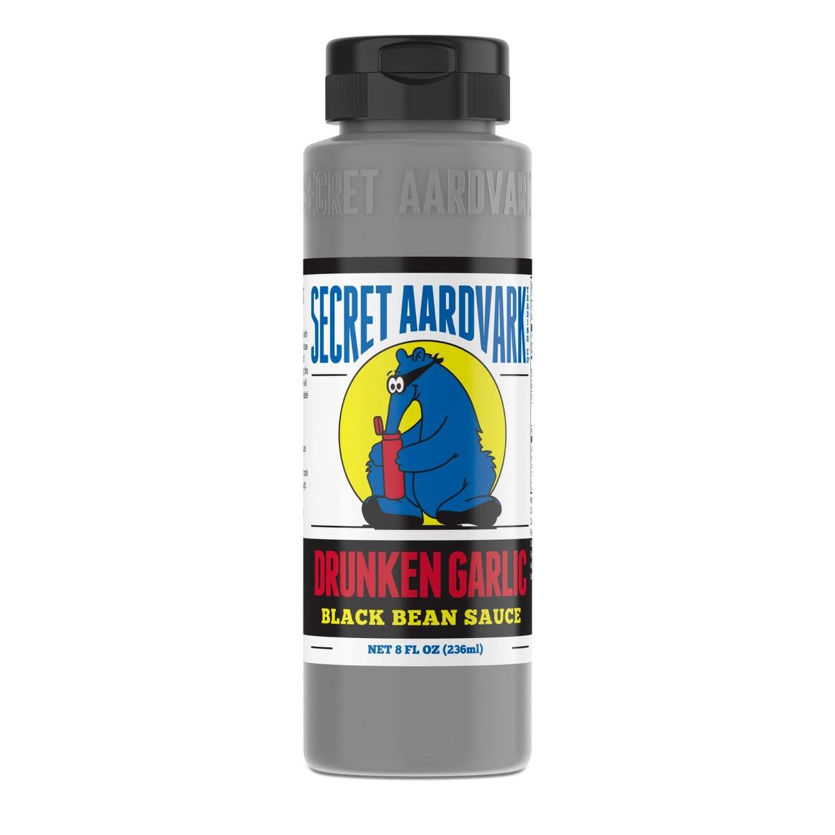 Secret Aardvark Garlic Hot Sauce, Mild BBQ Sauce, Low Carb, 8 fl oz Pack