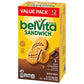 belVita Sandwich Dark chocolate creme Breakfast Biscuits 12 Packs (2 Sandwiches Per Pack)