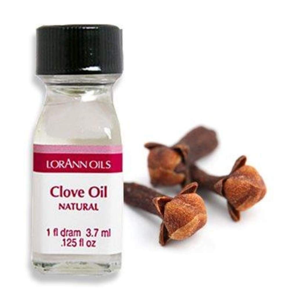 LorAnn Clove Leaf Oil Natural Flavor, 1 oz Bottle, Clear to Pale Yellow, Model 0080