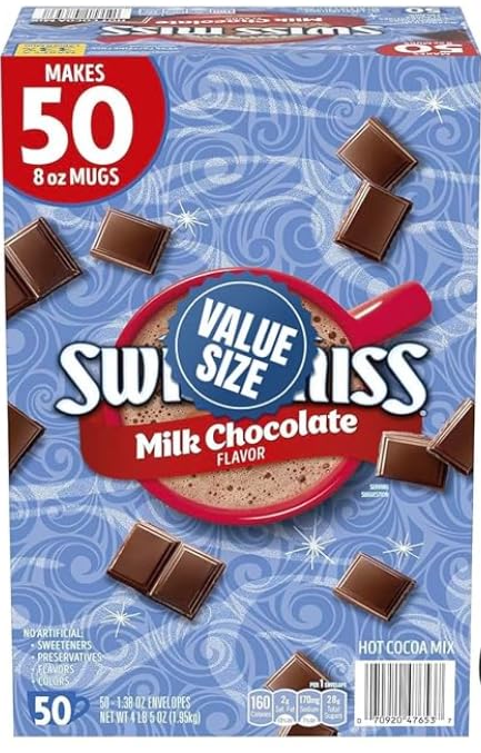 Milk Chocolate Hot Cocoa Mix Packets, 50 ct.