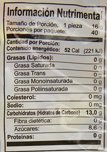 Vero Mexican Candy Tarrito Fruit Flavored Lollipops - 40Piece