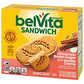 belVita Breakfast Bar Biscuit Sandwiches, Cinnamon Brown Sugar with Vanilla Creme, 30 Total Packs, 6 Boxes (2 Biscuits Per Pack)