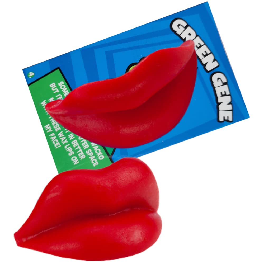 Fruidles Halloween Original Chewable Disguise, Play Now, Chew Later Wax Candy ite Treats (Candy Wax Lips)