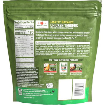 Applegate,Lightly Breaded Chicken Tenders,16oz