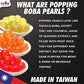 Fusion Select Raspberry Popping Boba Pearls - Bursting Boba for Fruit Tea & Dessert - 450 Grams