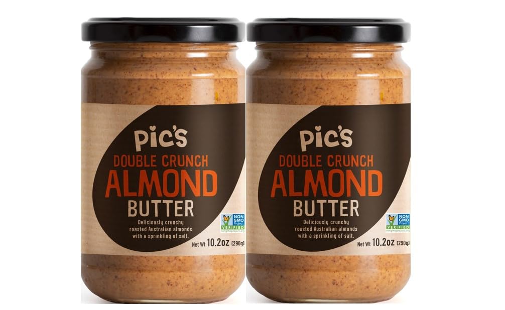 Pics Really Good Double Crunch Almond Butter 2x10.2 oz