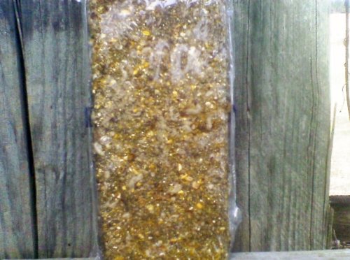 Carolina Cottonseed Oil Mealcake Large Size. Hang It Out By Your Dock Or Throw It In Your Favorite Fishing Hole. Rock Hard Meal Cake Makes For S-L-O-W Food Release