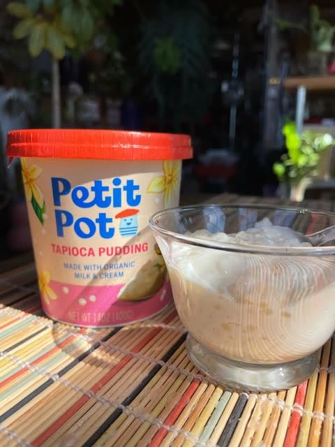 Petit Pot Organic Tapioca Pudding - 14 oz - Made with Milk and Cream