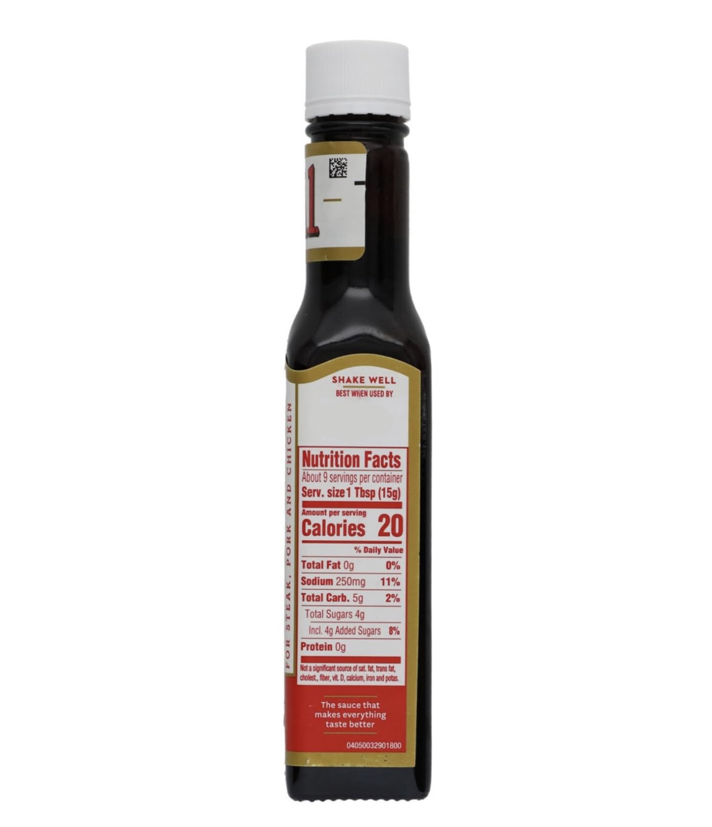 SENTICUM Thick & Hearty Steak Sauce for Steak, Pork & Chicken, 5oz Bottle
