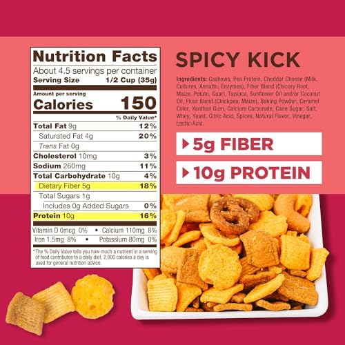 Catalina Crunch Mix Protein Snack Mix Variety Pack | Low Carb, Protein Snacks, Keto Friendly