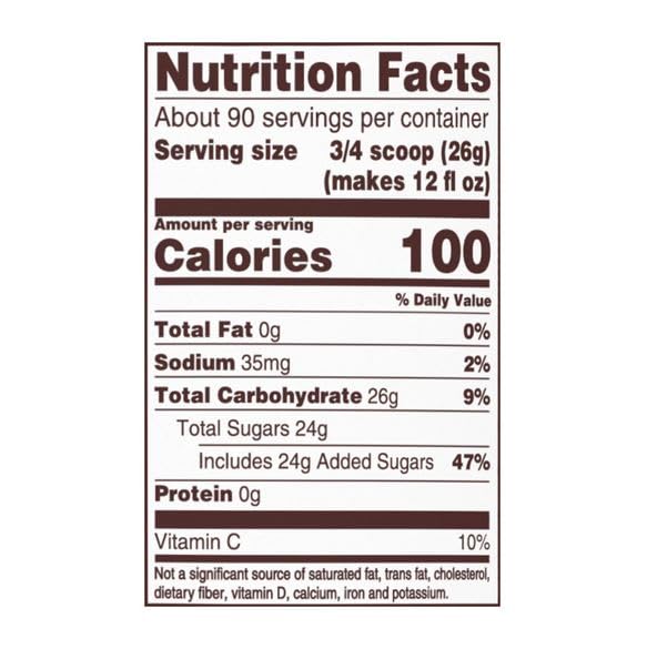 Countrys Time Powdered Lemonade Drink Mix 82.5 oz. Included 2 Clear Heavy-Weight Plastic Spoons 6.55