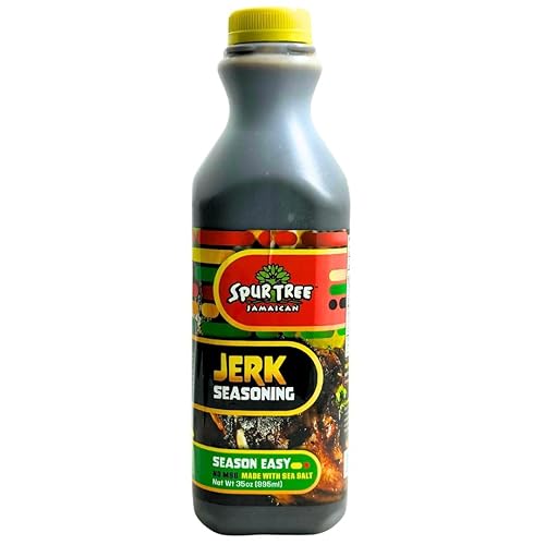 Spur Tree Jamaican Jerk Seasoning - Authentic Caribbean Flavor - 35 Oz All-Natural Jerk Sauce