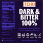 TCHO Dark & Bitter 100% Unsweetened Dark Chocolate Baking Couvertures (6.6lb Bag) | Organic & Fair Trade Certified | Non GMO, No